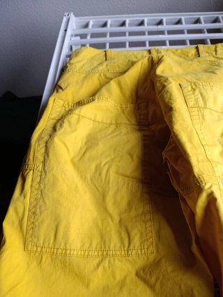 Pantalón Salewa Boulder Amarillo