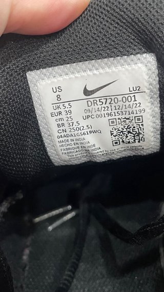 Nike Zoom Bella 6 Negro/Blanco