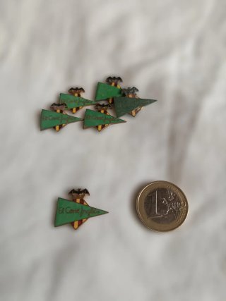 Lote 6 insignias El Corte Inglés Valencia
