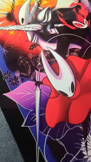 Póster Aluminio Hollow Knight