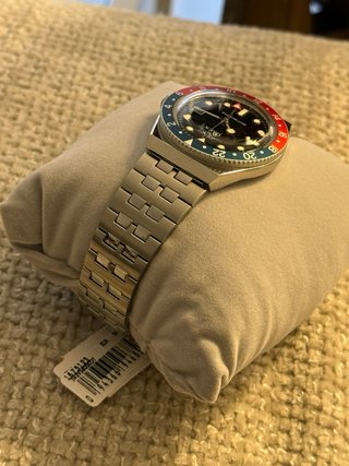 Timex Q GMT Pepsi 38mm - Nuevo - Set Completo