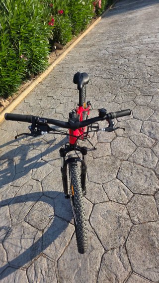 Bicicleta Rockrider ST900 24 Roja
