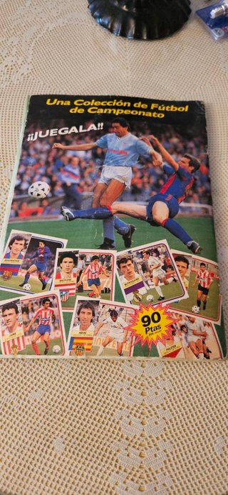 Álbum Fútbol Liga 89-90 Panini Vintage