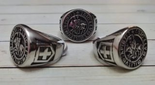 NUEVO MODELO! SELLO ANILLO TEMPLARIO MILITUM