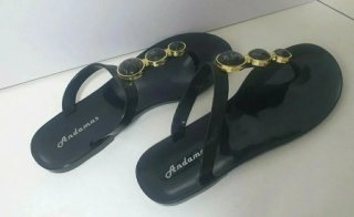 Chanclas Andamas Mujer Negras
