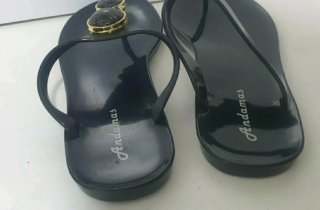 Chanclas Andamas Mujer Negras