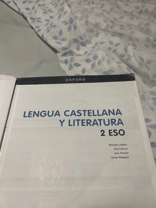 Lengua castellana y literatura 2o ESO