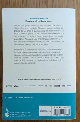 Perdona si te llamo amor. Federico Moccia