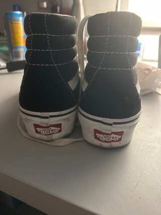 Vans Sk8-Hi Platform Negras Talla 38