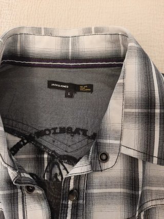 Camisa hombre JACK & JONES cuadros