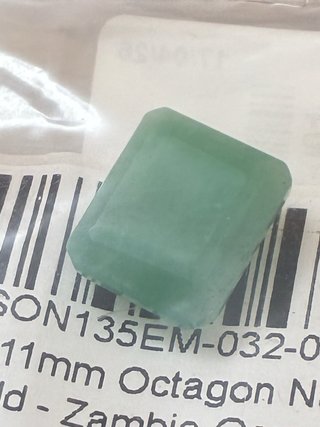 Esmeralda Natural Zambia 8.22 Ct GFCO