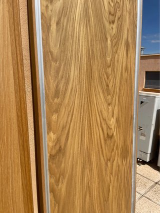Puertas de armario madera 64 de ancho por 214 alto