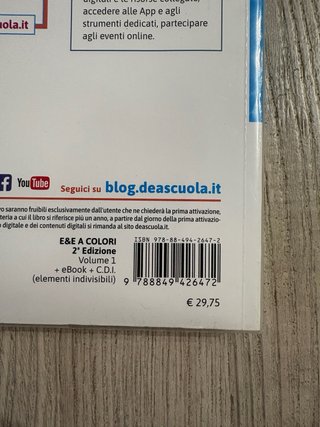 Libro E&E a colori 1 - Corso di elettrotecnica ed