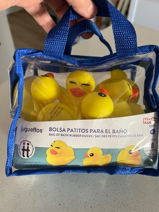 Lote de Patitos de Goma para Baño Juguettos