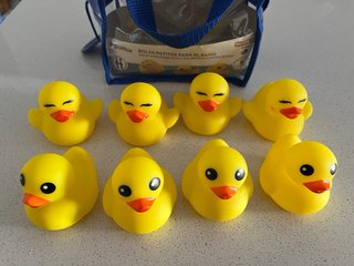 Lote de Patitos de Goma para Baño Juguettos