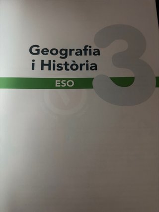 Geografia i història 3 ESO