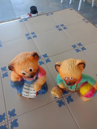 Figuras de Osos de Peluche Decorativas cerámica