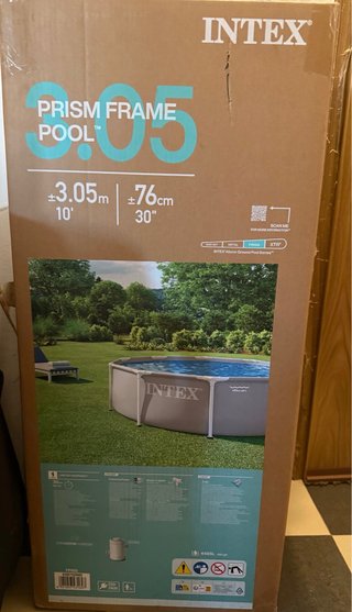Piscina Desmontable Intex Prism Frame 3.05m