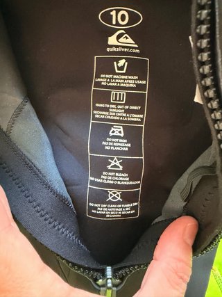 Traje de Neopreno Quiksilver Niño Talla 10