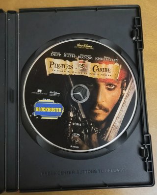 Piratas del Caribe: La Maldición DVD