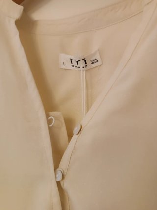 Camisa Milano Viscosa Beige Talla S