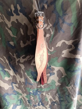 Collar para perro de cuero