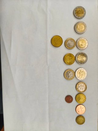 Monedas de Euro Sueltas