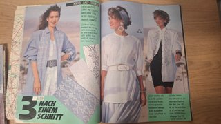Revista Burda moden abril 1987