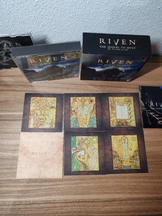 Riven The Sequel to Myst PS1 Japonés