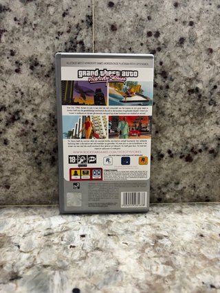 Grand Theft Auto: Vice City Stories PSP con mapa