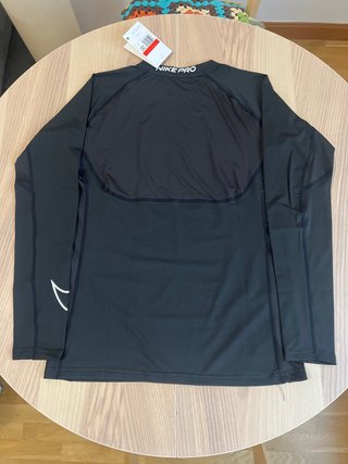 Camiseta Nike Pro Compresión Manga Larga negra