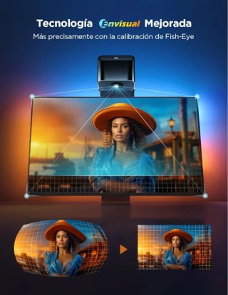 TV 4K 55 pulgadas + iluminación ambilight +Soporte