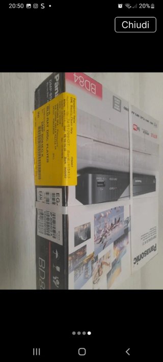Lettore Blu-ray Panasonic DMP-BD84G-K