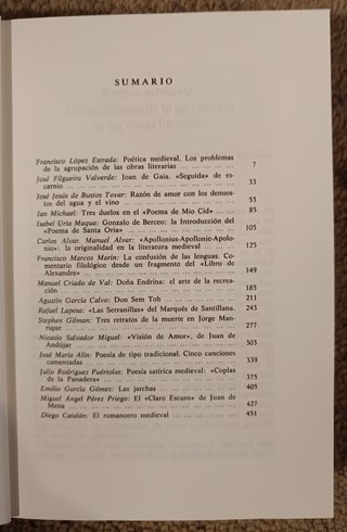 El comentario de textos, IV .