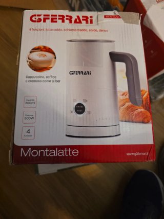 espumador y calentador de leche eléctrico