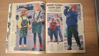 Revista Burda moden septiembre 1988