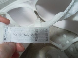 Sujetador Women Secret blanco encaje