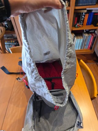 Mochila Rab Muon 50L ultraligera como nueva