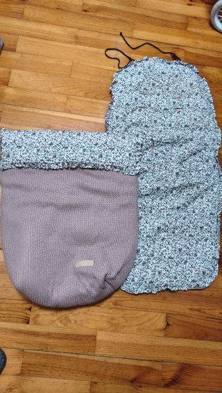 Saco para silla jane Crosslight floral y rosa