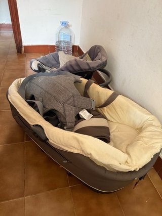 Carro de bebé + cuna + silla