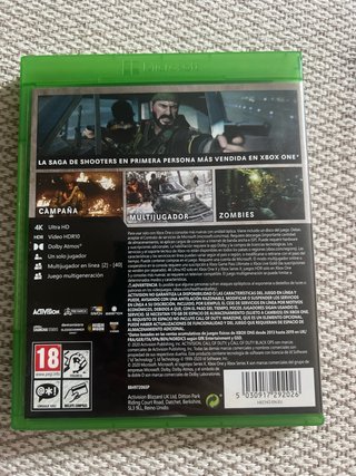 Call of Duty Black Ops Cold War +Far Cry5 Xbox One