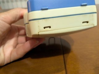Radio Firstline Beige/Blu Vintage