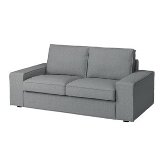 Sofá KIVIK 2 plazas gris IKEA