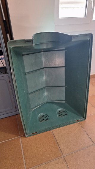 Caseta para perro de plástico