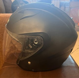 Casco Moto HJC Talla L Negro.