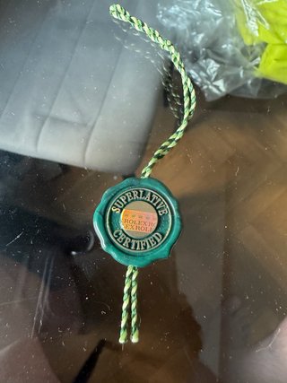 Libritos y tarjetero Rolex garantía original lacre