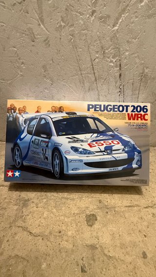 Maqueta Tamiya Peugeot 206 WRC 1/24