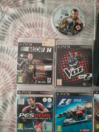 Lote Mandos PS3 (Negro, Azul, Rojo)