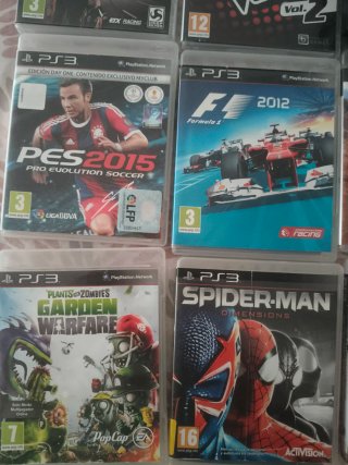 Lote Mandos PS3 (Negro, Azul, Rojo)