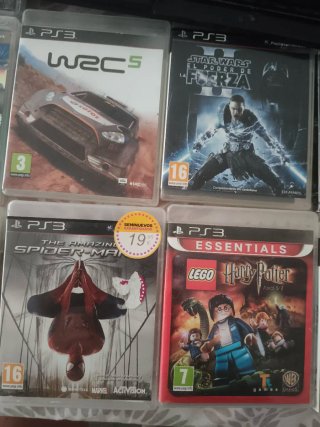 Lote Mandos PS3 (Negro, Azul, Rojo)